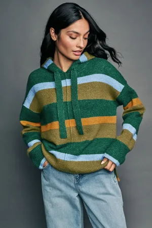 Next Relaxed Fit Oversized Knitted Hoodie Jumper
