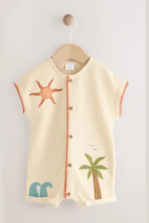 Next Sun Print Baby Romper (0mths-2yrs)