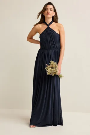 Next Mesh Multiway Bridesmaid Wedding Maxi Dress