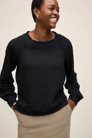 Next Textured Long Sleeve Top