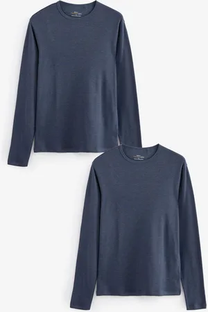 Next Blue Thermal Long Sleeve Top 2 Pack