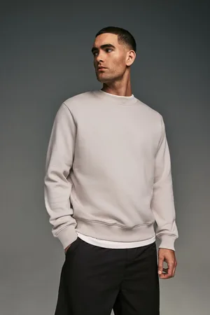 Next Ecru Rich Jersey Crew Sweatshirt