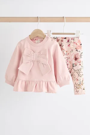 Next Floral Baby Sweatshirt And Leggings Set