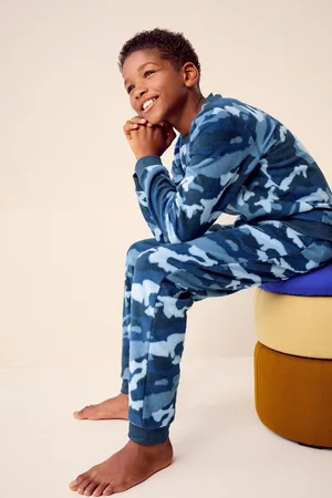 Next Camouflage Single Soft Touch Fleece With Elastane (3-16yrs)