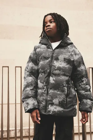 Next Fleece Lined Hooded Padded Puffer Jacket (3-17yrs)