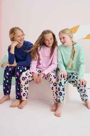 Next Bright Animal Print Joggers Pyjamas 3 Pack (3-16yrs)