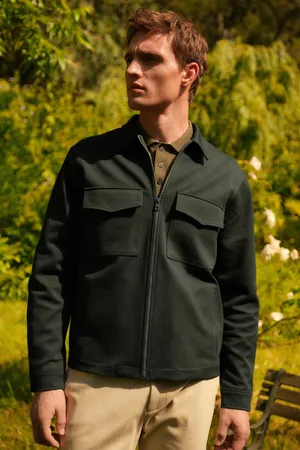 Next Khaki EDIT Jersey Shacket