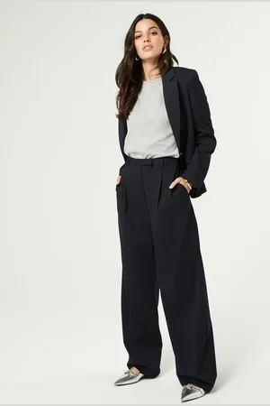 Next Tailored Wide Leg Trousers