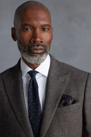 Next Slim Fit Signature TG Di Fabio Italian Fabric Textured Suit Jacket