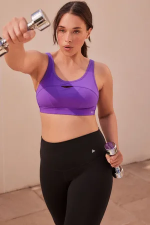 Next Purple Active Sports Antibounce Dry Tech Extra High Impact C-H Bra