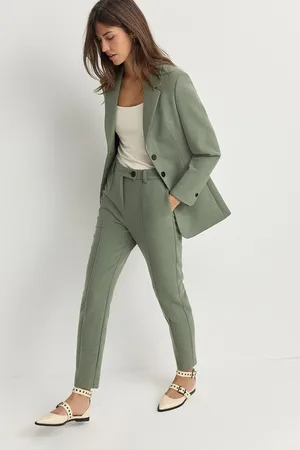 Next Sage Sculpting Slim Leg Trousers
