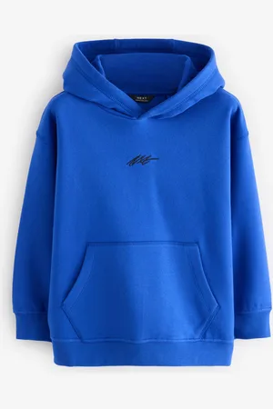 Next Cobalt Plain Jersey Hoodie (3-16yrs)