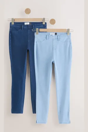 Next Bleach/Dark Cropped Jersey Leggings 2 Pack