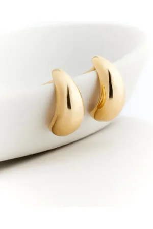 Next Gold Plated Sterling Mini Teardrop Earrings