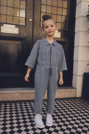 Next Stripe Boilersuit (3-16yrs)
