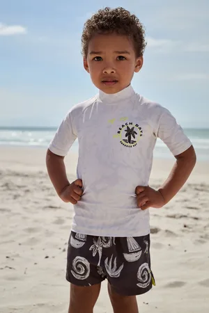 Next Mono Tie Dye Rash Vest and Shorts Set (3mths-7yrs)