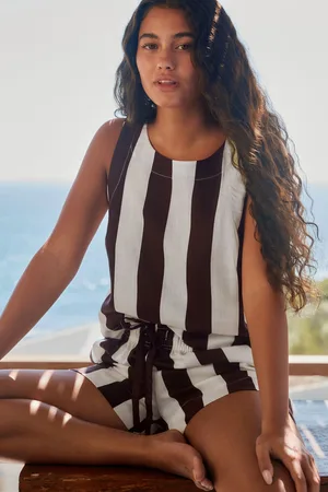 Next /Cream Stripe Vest Top