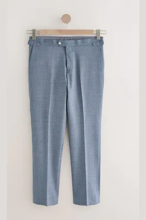 Next Tailored Fit Texture Suit Trousers
