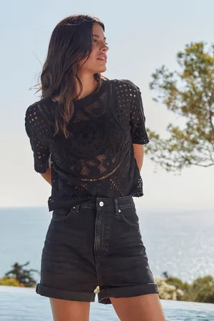 Next Mom Comfort Stretch Denim Shorts