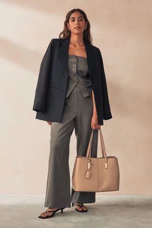 Next Camel Open Tote Bag