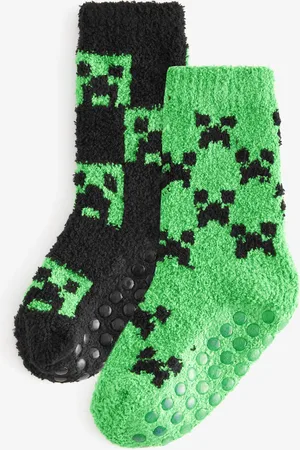 Next Minecraft Cosy Socks 2 Pack