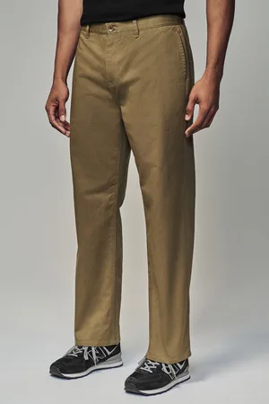 Next Light Tan Relaxed Fit Utility Chino 100% Cotton Trousers