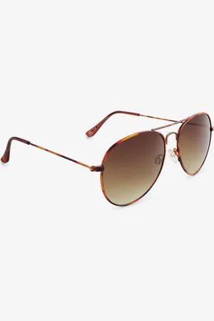 Next Tortoiseshell Classic Aviator Style Sunglasses