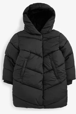 Next Regular Length Shower Resistant Faux Fur Lined Hooded Padded Coat (3-16yrs)