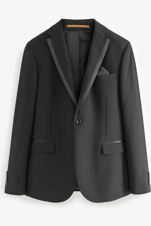 Next Skinny Fit Tuxedo Suit Jacket