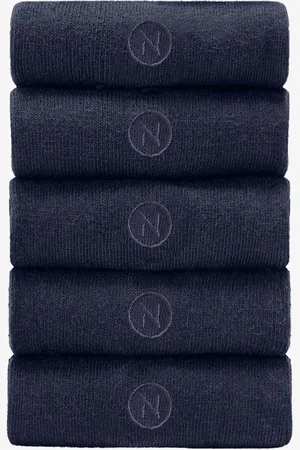 Next Blue Logo 5 Pack Embroidered Lasting Fresh Socks