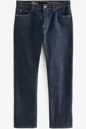 Next Dark Straight Fit Straight Fit Essential Stretch Jeans