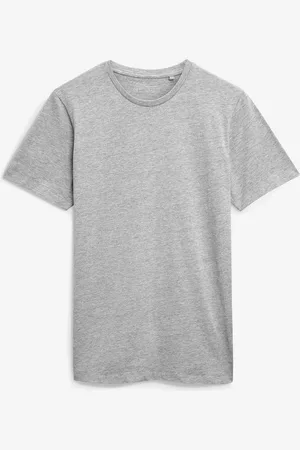 Next Marl Slim Fit Essential Crew Neck Cotton T-Shirt