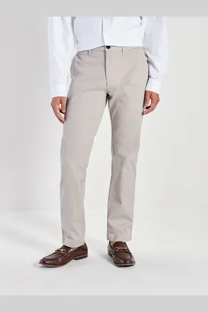 Next Straight Fit Stretch Printed Soft Touch Chino Trousers