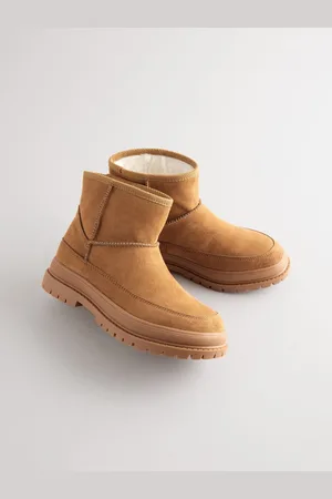 Next Faux Fur Suede Boots