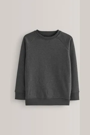 Next Charcoal 1 Pack Crew Neck School Sweater (3-16yrs)