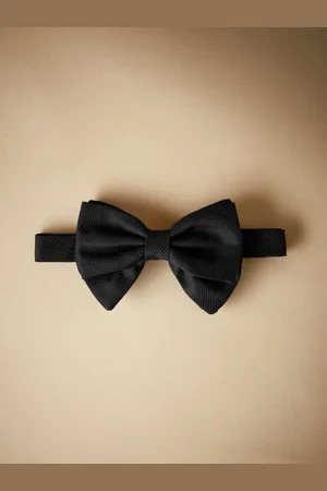Next Signature Made In Italy Textured Silk Bow Tie