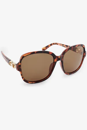 Next Tortoiseshell Polarised Large Square Sunglasses