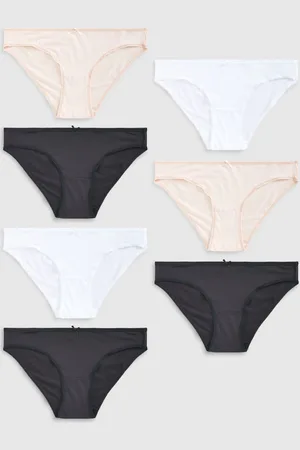 Next Praline Bikini Microfibre Knickers 7 Pack