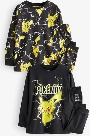 Next Pokémon Yellow/ Long Sleeve Pyjamas 2 Pack (4-16yrs)