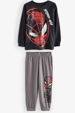 Next /Grey Spiderma Single Long Leg Pyjamas (3-16yrs)