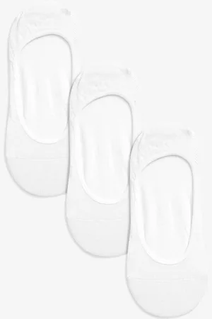 Next Low Cut Invisible Footsie Socks 3 Pack