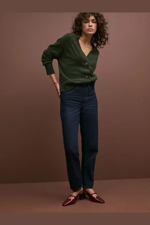 Next Rinse 100% Cotton Column Mom Jeans