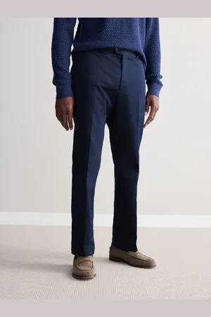 Next Blue Signature Emmetex Italian 100% Cotton Chino Trousers
