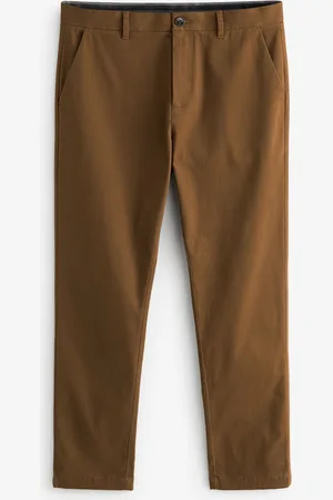 Next Slim Fit Stretch Printed Soft Touch Chino Trousers