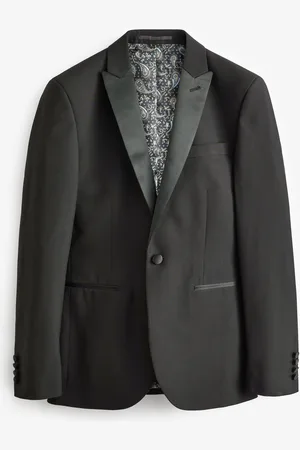 Next Skinny Fit Tuxedo Suit Jacket