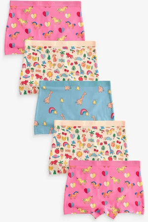 Next Pink/ Short Briefs 5 Pack (2-16yrs)