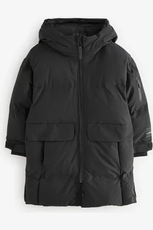 Next Premium Waterproof Longline Padded Puffer Coat (3-16yrs)