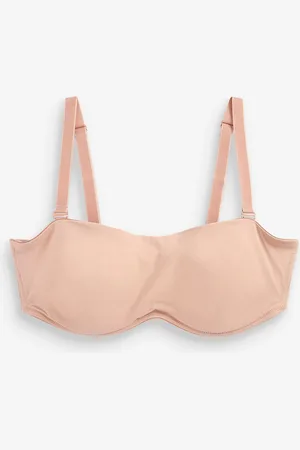 Next Praline DD+ Non Pad Minimise Strapless Bandeau Bra