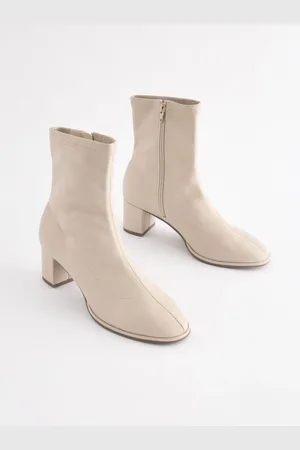 Next Bone Extra Wide Fit Forever Comfort Ankle Sock Boots