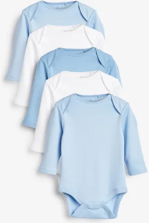 Next 5 Pack Baby Long Sleeve Bodysuits